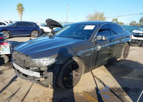 2014 BMW 528I z USA, uszkodzony, nr VIN WBA5A5C50ED500082